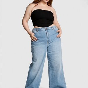 PINK Victoria's Secret Light Blue Jeans